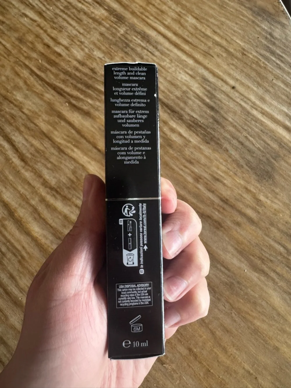 Giorgio Armani Vertigo Lift Buildable Length & Volume Mascara - Obsidian Black